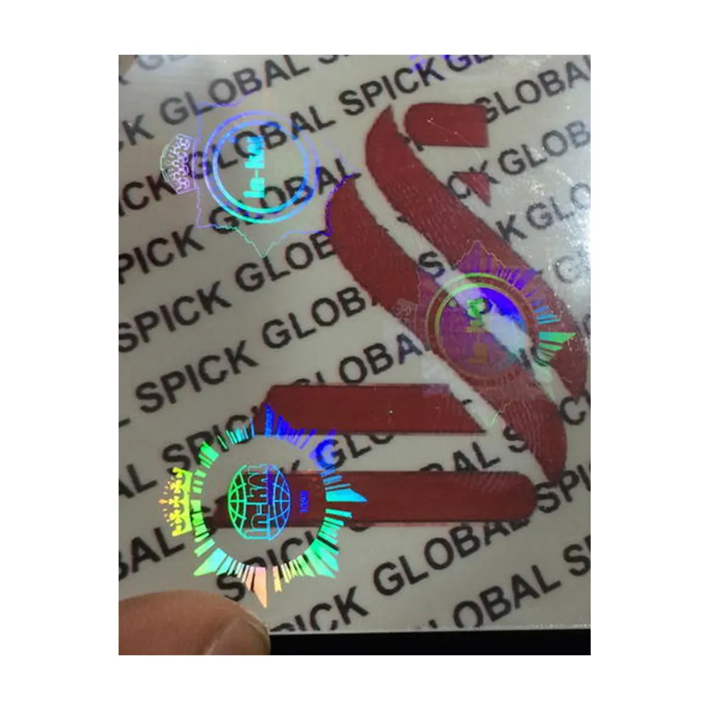 Hologram Kustom Indah Terlaris untuk Kartu ID Kartu Pvc Aman