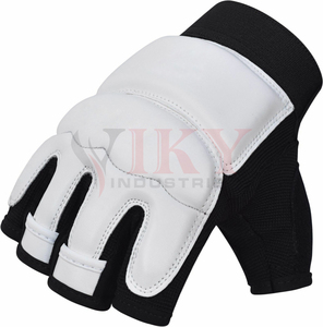 Gants de boxe MMA demi-doigts pour fitness, Muay Thai, Taekwondo, Karaté, Sanda, entraînement au sac de frappe et protection sportive - Product Image 5