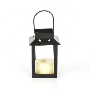 Home Decor <b>Lighting</b> High Quality Iron Lantern Decorative <b>Candle</b> Lanterns Tealight <b>Candle</b> Holder Entryway Decor Hanging Lanterns - Product Image 2