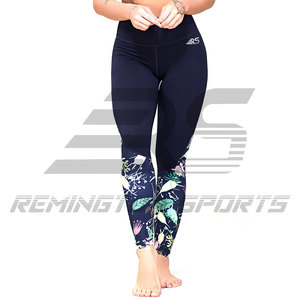 Mallas deportivas personalizadas de entrenamiento para mujer, Leggings con estampado por sublimación, último diseño - Product Image 2
