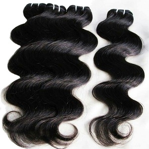 100% vrais extensions de cheveux naturels indiens Remy matériel de cheveux humains - Product Image 5