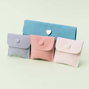 Jewelry Box Packaging Custom Suede Microfiber Luxury Jewelry Pouch Box Packaging Microfiber Envelope Package Pouch With Logo