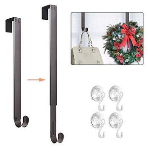 Adjustable Length <b>Wreath</b> Hook and Hanger <b>Decorative</b> Item - Product Image 3