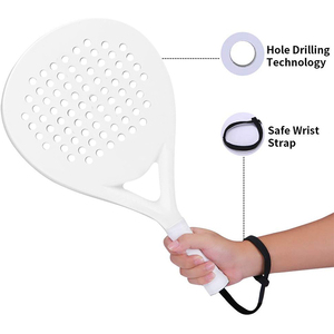 ด้านบนขายคาร์บอนไม้พายแร็กเก็ตสำหรับพาโนรามาสนามพายเทนนิสสำหรับไม้พายไม้ตีกีฬา - Product Image 4