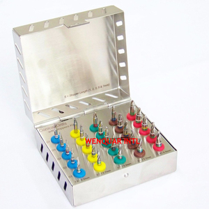 Kit de taladros cónicos con topes, implante Dental, irrigación quirúrgica externa, 25 uds. - Product Image 1