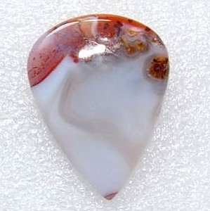 Agate marocaine en vrac pierre précieuse poire forme cabochon uni incroyable qualité fabrication de bijoux naturels prix de gros - Product Image 4