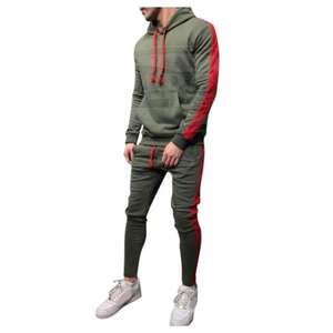 2024 meilleure qualité en gros survêtement pour la saison d'hiver survêtement tissu polaire 100% coton pleine fermeture éclair survêtement pour hommes - Product Image 3