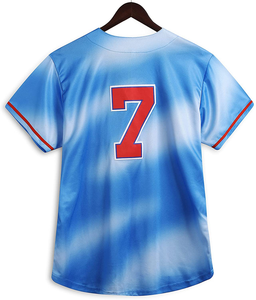 Camisetas de Béisbol Personalizadas de Alta Calidad, 100% Poliéster, Malla Transpirable de Secado Rápido, Descuento para Equipos Deportivos - Product Image 2