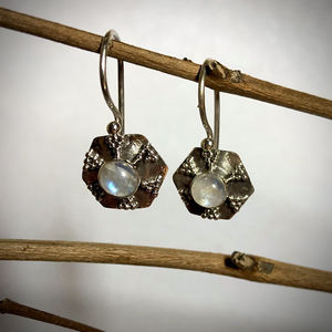 Pendientes colgantes de plata de ley 925, accesorios de moda para mujer - Product Image 3