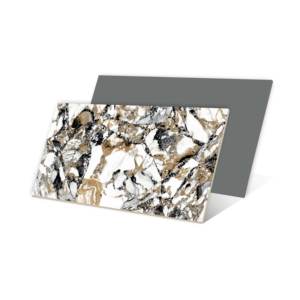 Proveedor y fabricante de baldosas de porcelana de grano de cerámica vitrificada esmaltada completamente pulida de 600x1200mm para artículos de salud. - Product Image 4