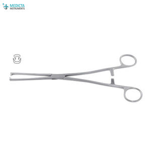 Schroeder-Pinzas de tenaculo rectas, 2x2 dientes/25 cm, instrumentos quirúrgicos - Product Image 4