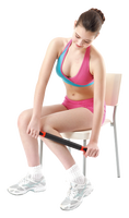ALLWINWIN MSK04 Palo de Masaje - Rodillo Flexible de Espuma Suave para Piernas