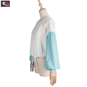 Vente en gros 2024 nouvelle mode qualité supérieure col rond sweat à manches longues pour femmes broderie Logo plumes pull col rond - Product Image 2