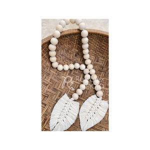 2021 Latest Design <b>Beaded</b> <b>Curtain</b> Tieback for Wholesale Price Home Decoration By Refratex India Made in India - Product Image 1