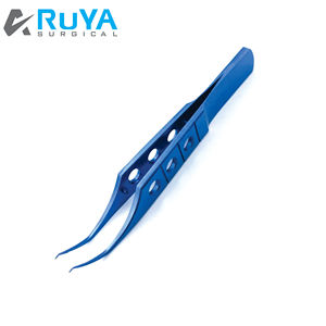 Instrumentos oftalmológicos de acero inoxidable, Forceps dentados de buena calidad, Botvin, Iris, colibra, aprobado por la CE - Product Image 5