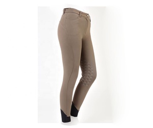 Finer-mallas elásticas de 4 vías para montar a caballo, Leggings con asiento completo de silicona, pantalones cortos y jodhpur - Product Image 1