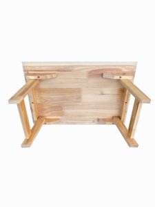 Mesa de madera para niños, decoración para el hogar, de acacia vietnamita, ecológica, plegable y fácil de usar. - Product Image 2