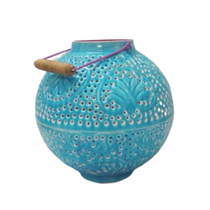 Lanterne marocaine de couleur gris foncé suspendue pour la maison hôtel spa église fête de mariage et décoration festive nouveau style - Product Image 5