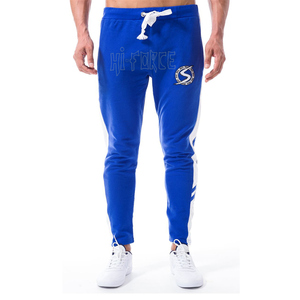 Pantalon de survêtement baggy en coton de haute qualité pour hommes, pantalon de jogging d'été à logo personnalisé, délavé dans l'obscurité, taille élastique, tenue décontracté Hip Hop - Product Image 6