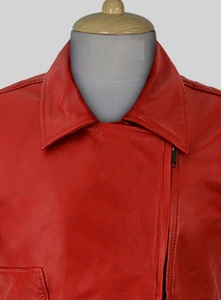 Chaqueta de cuero de vaca con cremallera para mujer, nuevo diseño, para invierno, 2021, disponible en todo tipo de cuero - Product Image 3