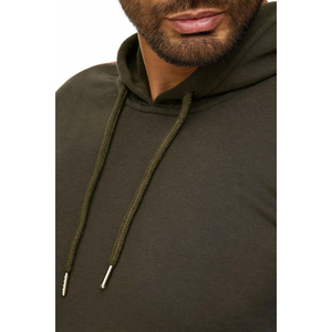 Survêtement de fitness unisexe en coton de haute qualité Survêtement de jogging grande taille pour hommes Broderie personnalisée Motif solide Logo imprimé personnalisé - Product Image 6