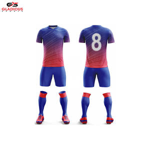 Uniforme de fútbol Sublimación Conjunto completo Camisetas de fútbol Kit Jersey 2025 Conjunto de uniforme de fútbol - Product Image 4