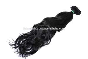 Cheveux indiens naturels, trame vierge, soyeux, de grande qualité, livraison gratuite - Product Image 2