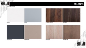 Santos Sang Trọng Hiện Đại <span class=keywords><strong>Modular</strong></span> Văn Phòng Điều Hành Bảng E1 Lớp Melamine Bảng Chất Lượng Cao Thương Mại Đồ Nội Thất Cho Sử Dụng Chung - Product Image 4