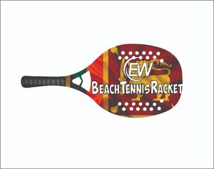 Raquettes de beach tennis et de padel sur mesure, face en carbone et fibre de verre, poids 310-330g, longueur 50cm, logos personnalisés, combinaisons de couleurs - Product Image 6