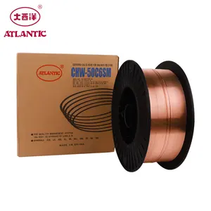 Cable de soldadura de acero de alta resistencia, ER70S-6 de alambre de cobre CO2 de 2,5mm