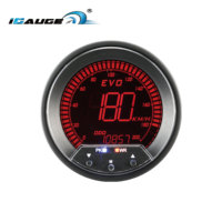 Velocímetro y Odómetro GPS Digital Universal de 85mm con Pantalla LCD de 4 Colores para Coche y Automóvil