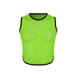 Gilet d'entraînement personnalisé de haute qualité, vente en gros, pour le football, bavoirs de sport personnalisés, bavoirs avec numéro de dos, 2023 - Product Image 4