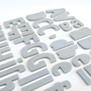 Pegatinas de Letras 3D de EVA, Autoadhesivas, con Acabado Mate, Alfabeto Decorativo para Decoración del Hogar - Product Image 1