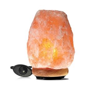 IMPEX PAKISTAN vente en gros purificateur de lampe au sel rose de l'Himalaya 100% socle en bois de qualité pure sculpté à la main logo personnalisé emballage personnalisé - Product Image 1