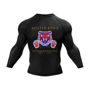 เสื้อรัดกล้ามแขนยาวสำหรับผู้ชาย MMA Rush Guard Deesha ผ้าโพลีเอสเตอร์/คอตตอน 240 กรัม พิมพ์ลายแบบซับลิเมชั่น ดีไซน์สีสันตามสั่ง คุณภาพสูง - Product Image 3