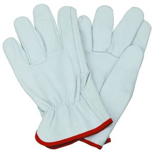 Guantes de trabajo de cuero amarillo, de alta calidad, con logotipo personalizado, guantes de seguridad - Product Image 5