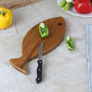 เขียงไม้มะม่วงสำหรับหั่นผักผลไม้และอาหารทนทานและมีสไตล์ - Product Image 3