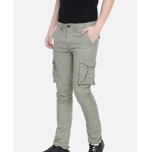 Wholesale OEM 100% Polyester Blank Loose Fit Men Bulk <b>Work</b> <b>Cargo</b> <b>Pants</b> With Side Pockets - Product Image 2