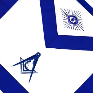 Delantal masónico Junior diácono masónico Regalia alta calidad Blue Lodge - Product Image 4