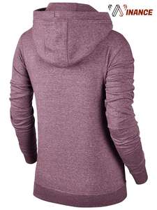 Sweats à capuche pour femmes personnalisés de haute qualité hiver éponge unie polyester français OEM logo brodé imprimer - Product Image 2