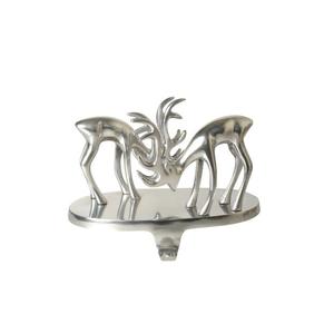 <b>Stocking</b> Holder Silver Anthers Nickle Plated <b>Stocking</b> Holder Aluminum Metal Personalized <b>Christmas</b> High End Decoration - Product Image 3