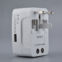 Adaptateur de voyage universel tout-en-un mondial Adaptateur de prise secteur murale Chargeur mural avec ports de charge USB pour les États-Unis, l'UE, le Royaume-Uni, l'Australie