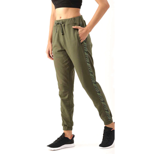 Pantalones Deportivos de Invierno para Mujer, Último Modelo 2023, Alta Calidad, Color Verde Oscuro Sólido, Estilo Urbano, Ropa Casual para Estar en Casa, 100% Algodón Orgánico - Product Image 1