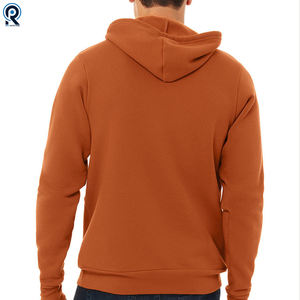 Sudaderas con capucha Unisex personalizadas de gran tamaño de algodón con estampado de logotipo de lana pesada de alta calidad para hombre, sudaderas con capucha lisas para invierno - Product Image 4