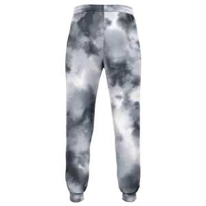 Venta al por mayor de pantalones de Jogger con logotipo de diseño personalizado para las mujeres mejor Material Tie Dye estampado encaje pintado invierno Running Active Wear - Product Image 2