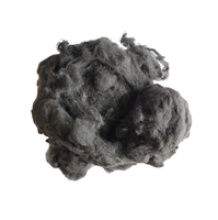 Gray Color Wholesale 100% Recycled Polyester Staple Fiber the Polyester Fiber Manufacturers Direct Sale High Tenacity