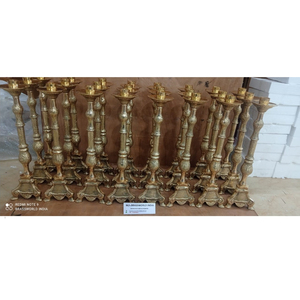 Bougeoir en laiton pur pour l'église et les fournitures d'église de Noël - Product Image 1