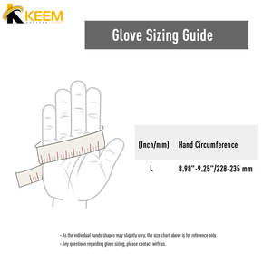 ถุงมือนิรภัยหนังวัวซ่อนถุงมือป้องกันมือถุงมือทำงาน - Product Image 6