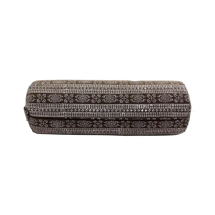 100% Natural Cotton Supportive Rectangular And Cylindrical Yoga Bolster Cushion Buy At Affordable Price