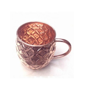 Hammered Moscow Mule Copper <b>Mug</b> With Handle Elegant Design Handcrafted Copper Beer <b>Mug</b> for Sell at <b>Cheap</b> Price - Product Image 2